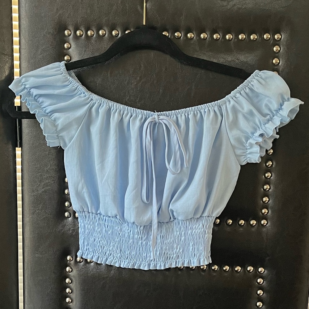 Cropped Cotton Top